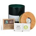 Load image into Gallery viewer, Stashlogix Bamboo Smart Jar w/ Boveda Pack - XL
