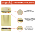 Laad de afbeelding in de Gallery-viewer, Ongrok Aluminum Metal Storage Jar