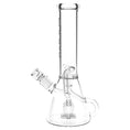 Laad de afbeelding in de Gallery-viewer, Pulsar Quad-Arm Mini Perc Recycler Beaker Water Pipe - 12"