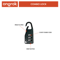 Load image into Gallery viewer, Ongrok Carbon-lined Wallets with Combination Lock V 2.0 | 3" Sizes (Small, Medium, Large)