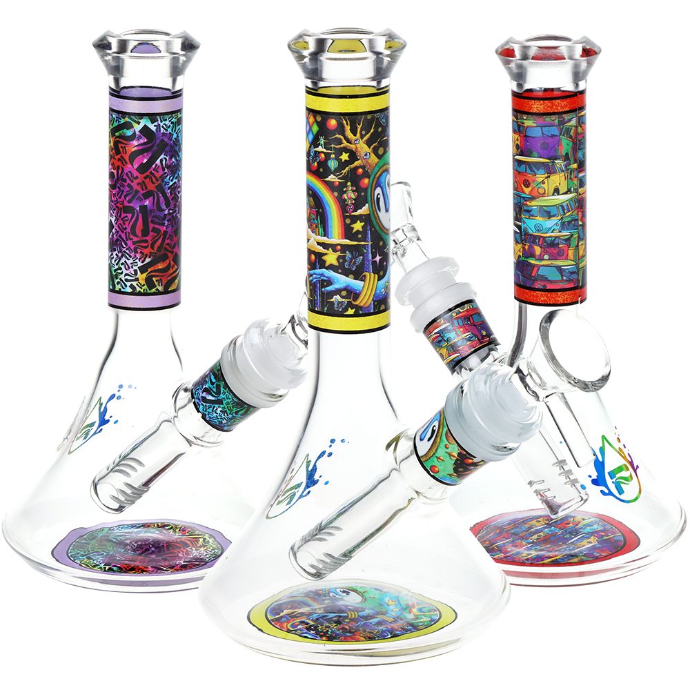 Pulsar Design Series Flared Beaker Glass Water Pipe