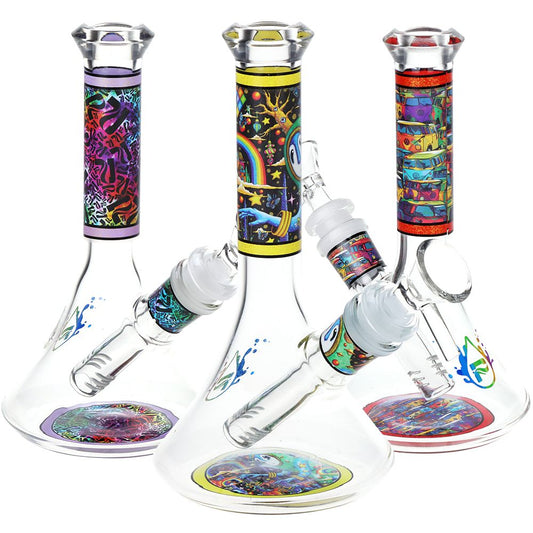 Pulsar Design Series Flared Beaker Glass Water Pipe