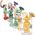 Laad de afbeelding in de Gallery-viewer, Pulsar Unholy Lantern Incycler Glass Water Pipe - 6"