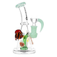 Load image into Gallery viewer, Pulsar Just Keep Swimming Glass Water Pipe - 6.5"