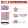 Laad de afbeelding in de Gallery-viewer, Ongrok Aluminum Metal Storage Jar