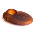 Laad de afbeelding in de Gallery-viewer, Grav Sandblasted Pebble Spoon Pipe