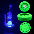Laad de afbeelding in de Gallery-viewer, Bong Base Bumper USB Rechargeable 3in-4.25in Bases Silicone Fits Variety of Shapes