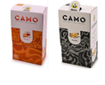 Laad de afbeelding in de Gallery-viewer, CAMO Natural Tea Leaf Blunt Wrap (doos met 2 smaken)