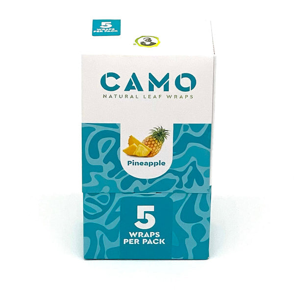 CAMO Natural Tea Leaf Blunt Wrap (doos met 2 smaken)