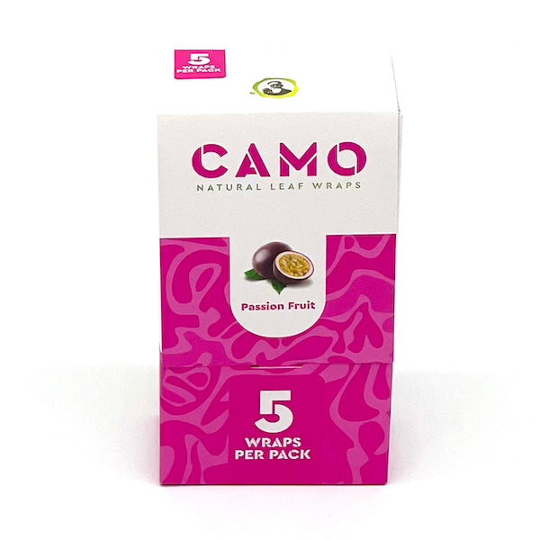 CAMO Natural Tea Leaf Blunt Wrap (doos met 2 smaken)