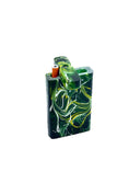 Load image into Gallery viewer, Handmade Acrylic Dugout w/ One Hitter - Green Marble
