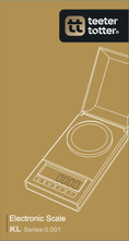 Load image into Gallery viewer, Teeter Totter scale - KL (0.001)