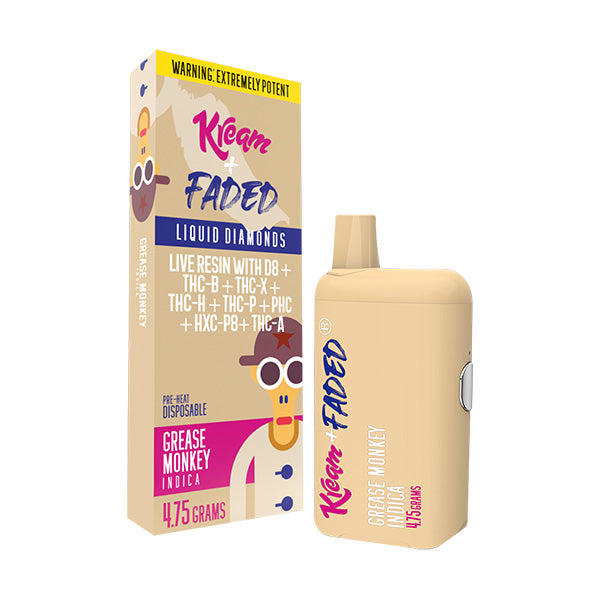 Kream + Faded 4.75 Gram Rechargeable Disposable