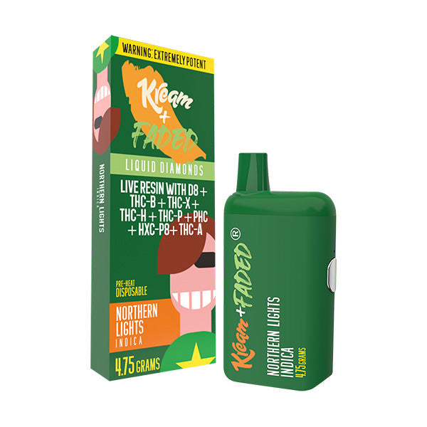Kream + Faded 4.75 Gram Rechargeable Disposable