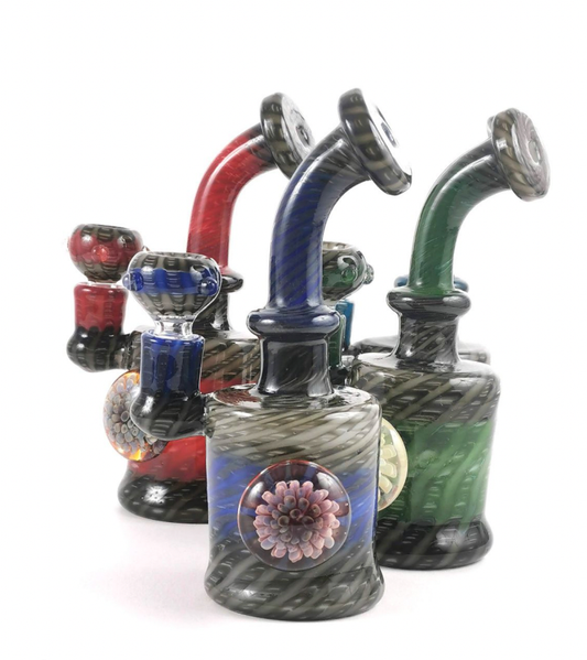 Marble Art Water Pipe (6")