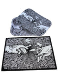 Laad de afbeelding in de Gallery-viewer, Puff & Pass Moodmat met bijpassende lade met deksel