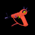 Load image into Gallery viewer, Space Out Ray Gun Torch Lighter - Glow Red