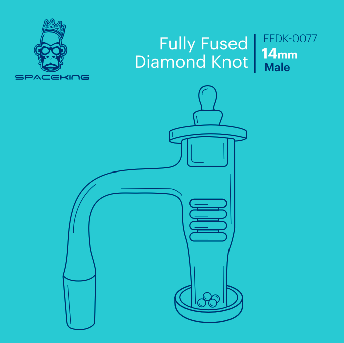 Space King Fully Fused Diamond Knot Banger Kit