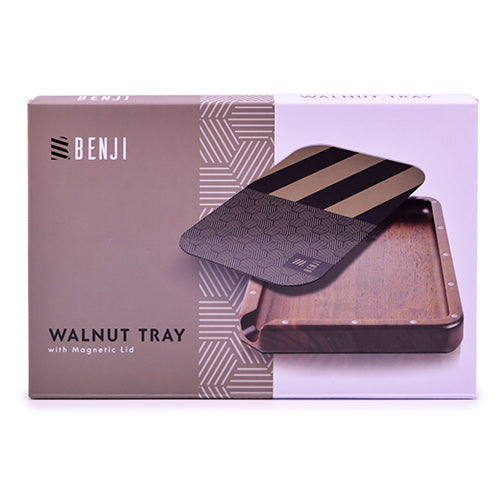 Benji - Walnut Tray w/ Magnetic Lid Kit