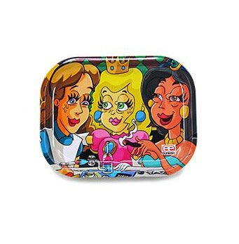 Originele kunst - Dunkees 'Dabbed Out Princess' dienblad