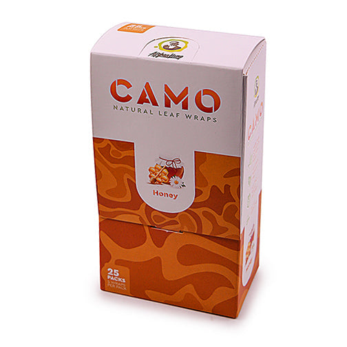 CAMO Natural Tea Leaf Blunt Wrap (doos met 2 smaken)