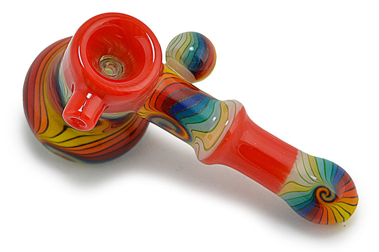Dichro Wig Wag Glass US Color Hammer Bubbler