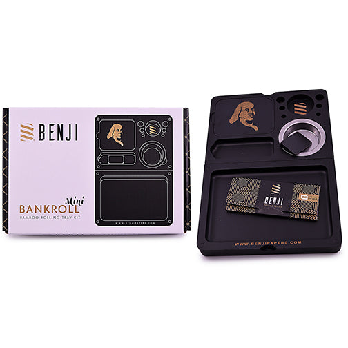Benji - Bankroll Mini Bamboe Dienblad Kit