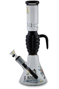 Laad de afbeelding in de Gallery-viewer, MK Glass Grenade Water Pipe