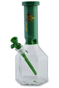 Laad de afbeelding in de Gallery-viewer, MK Glass Geometric Heaxagon Water Pipe