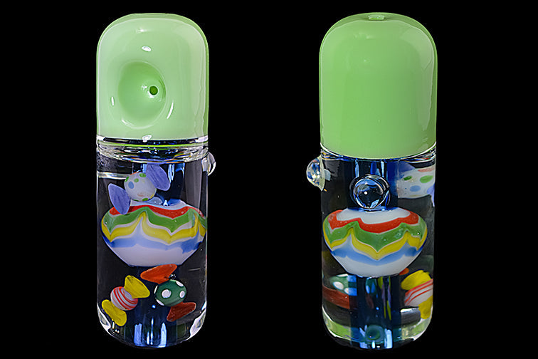 Capsulepijp met glycerinethema