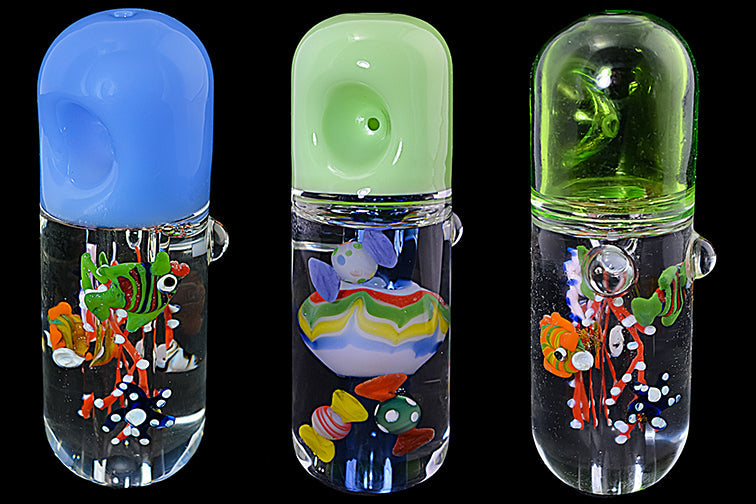 Capsulepijp met glycerinethema