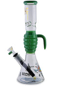 Laad de afbeelding in de Gallery-viewer, MK Glass Grenade Water Pipe