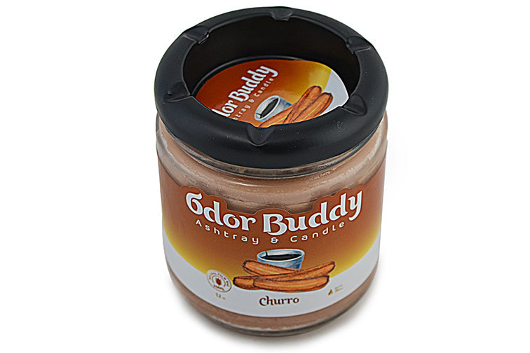 Odor Buddy Ashtray Candle