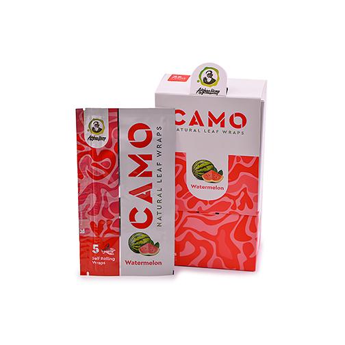 CAMO Natural Tea Leaf Blunt Wrap (doos met 2 smaken)