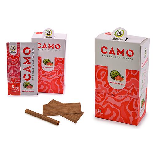 CAMO Natural Tea Leaf Blunt Wrap (doos met 2 smaken)