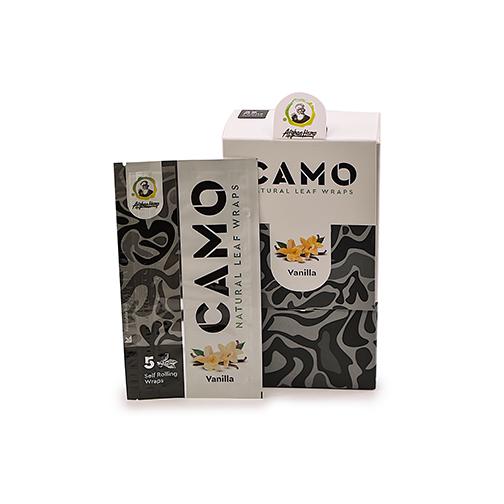 CAMO Natural Tea Leaf Blunt Wrap (doos met 2 smaken)