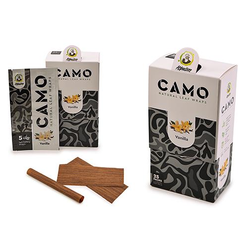 CAMO Natural Tea Leaf Blunt Wrap (doos met 2 smaken)