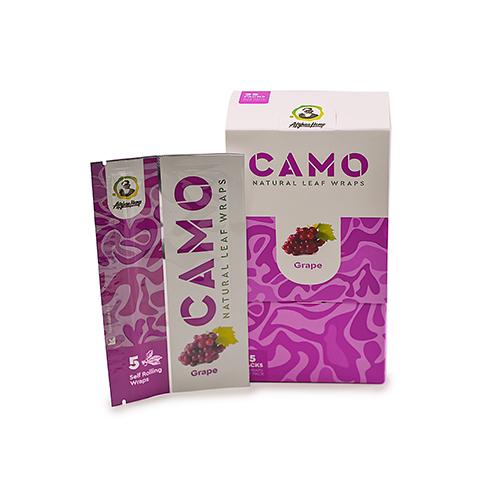 CAMO Natural Tea Leaf Blunt Wrap (doos met 2 smaken)