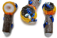 Laad de afbeelding in de Gallery-viewer, Clay Honeycomb Handpipe