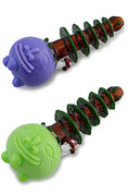 Laad de afbeelding in de Gallery-viewer, Mushroom Pine Tree Glass Pipe