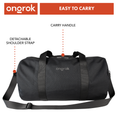 Laad de afbeelding in de Gallery-viewer, Ongrok Carbon-lined Smell proof Duffle Bag
