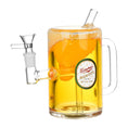 Load image into Gallery viewer, Dabtized Beer Mug Piece Glycerin Glass Water Pipe - 7" / 14mm F
