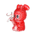 Cargar la imagen en la vista de la galería, Funny Animal Glass Mini Water Pipe - 4.5" / 14mm F / Colors Vary
