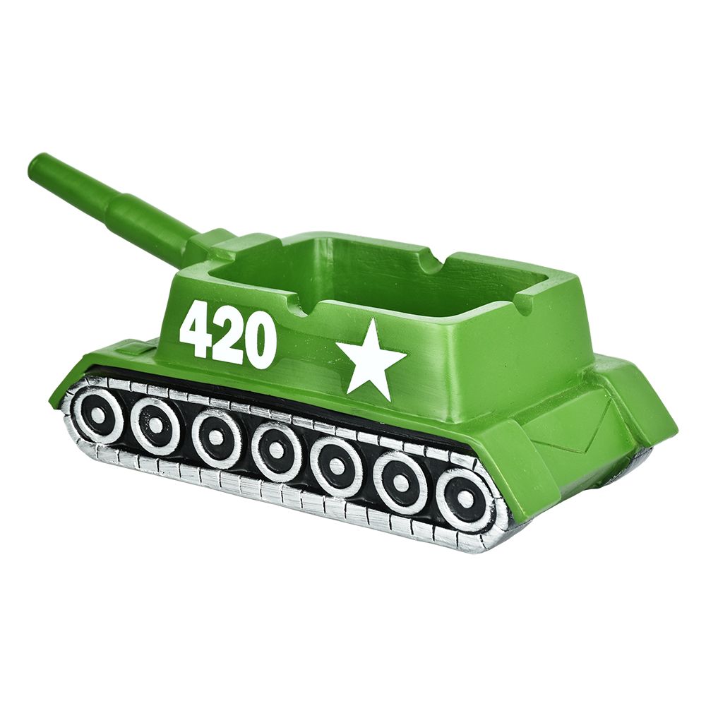 Tank Ceramic Ashtray