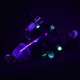 Load image into Gallery viewer, Ghoulish Glow in the Dark Lazy Glass Water Pipe - 10"
