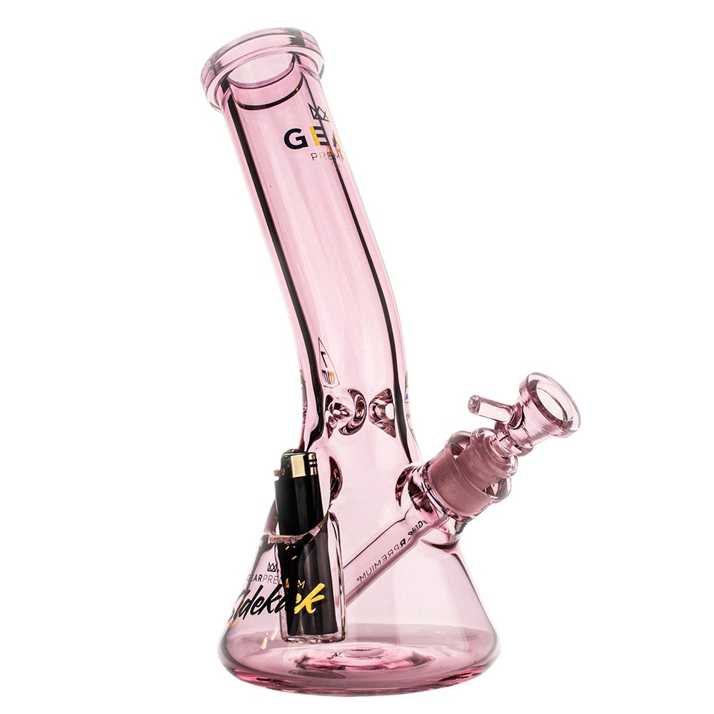 Gear Premium Sidekick Laid Back Glass Beaker Water Pipe