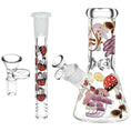 Laad de afbeelding in de Gallery-viewer, Pulsar Eat Me Design Glass Beaker Water Pipe
