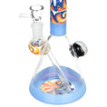 Cargar la imagen en la vista de la galería, Serenity Wig Wag Dichro Ball Water Pipe | 10" | 14mm F | Colors Vary
