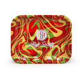 Load image into Gallery viewer, High Society | Large Rolling Tray - Rasta
