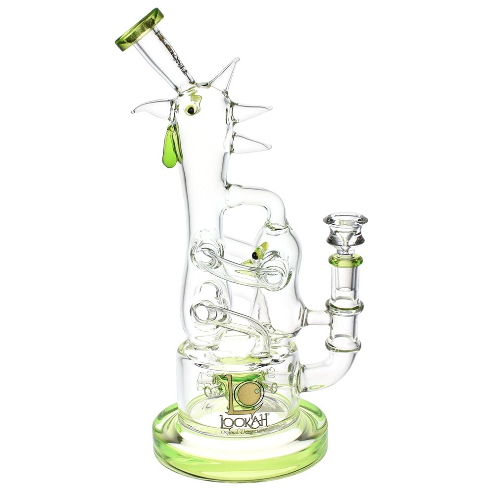 Lookah Glass Chicken Recycler Water Pipe | 12.25" | 14mm F